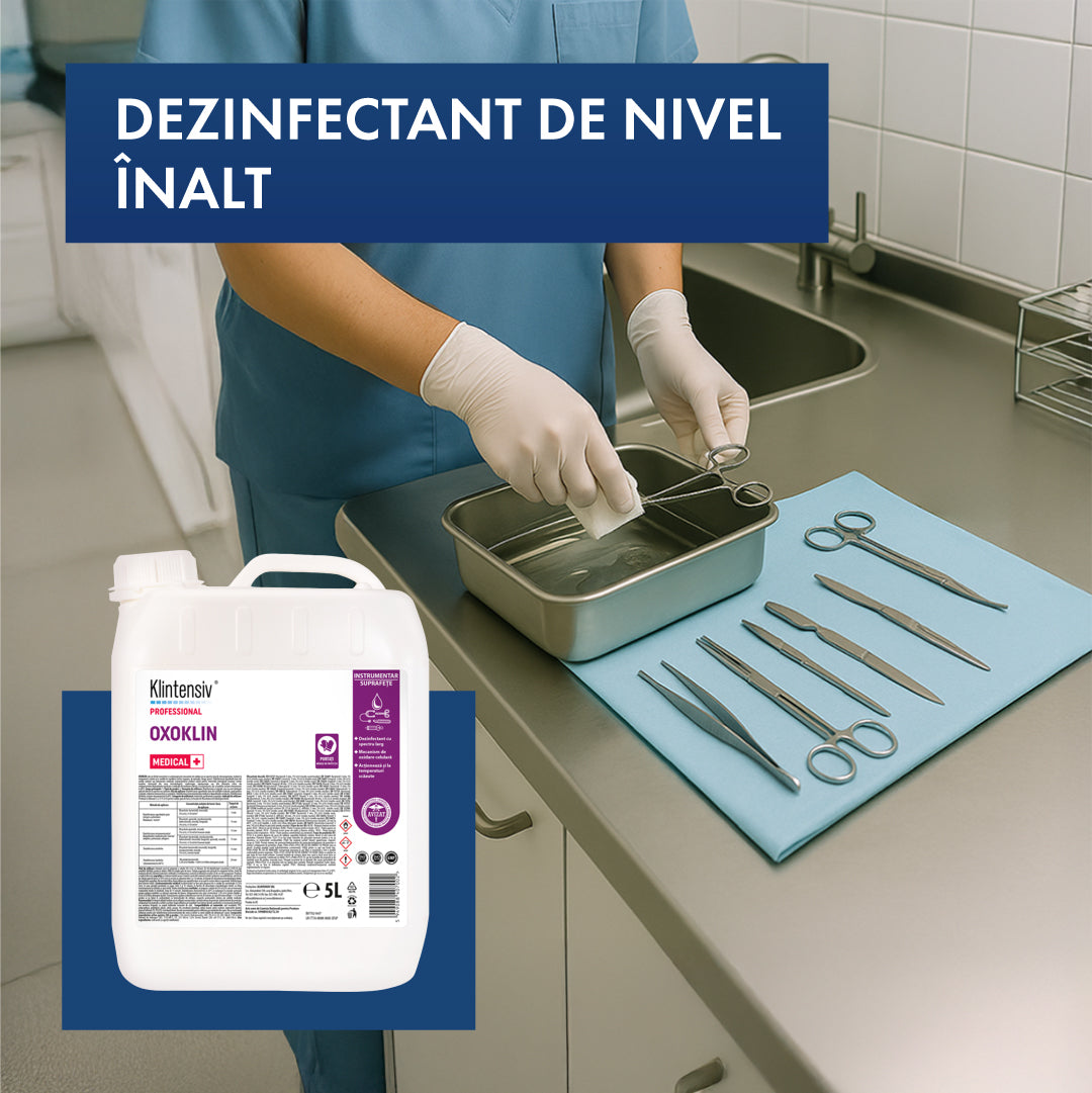 Oxoklin® Dezinfectant profesional de nivel înalt cu acțiune rapidă