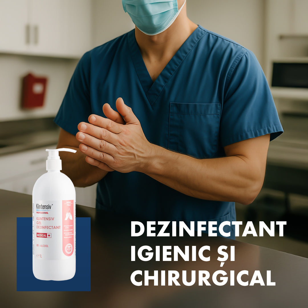 Klintensiv® Gel dezinfectant profesional pentru maini