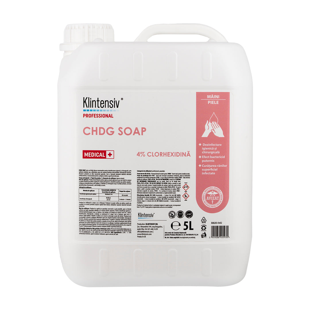 Pachet Promoțional CHDG Soap 4% Klintensiv 5l + Dozator