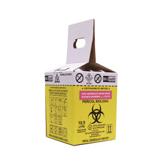 Cutii pentru Incinerare cu Sac Galben pentru Deșeuri Anatomo-Patologice