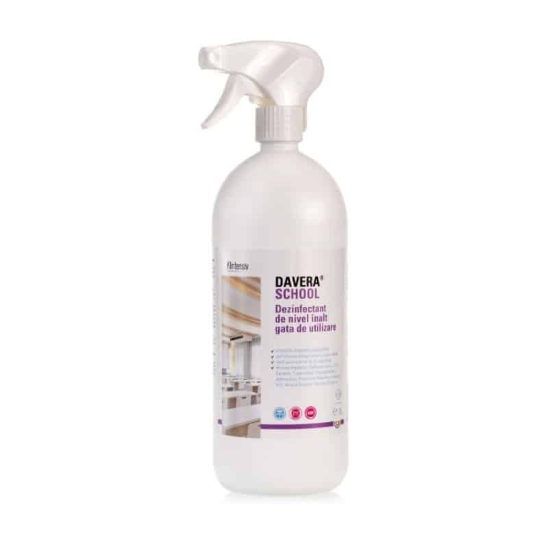 Davera® School RTU — Detergent dezinfectant de nivel inalt gata de utilizare