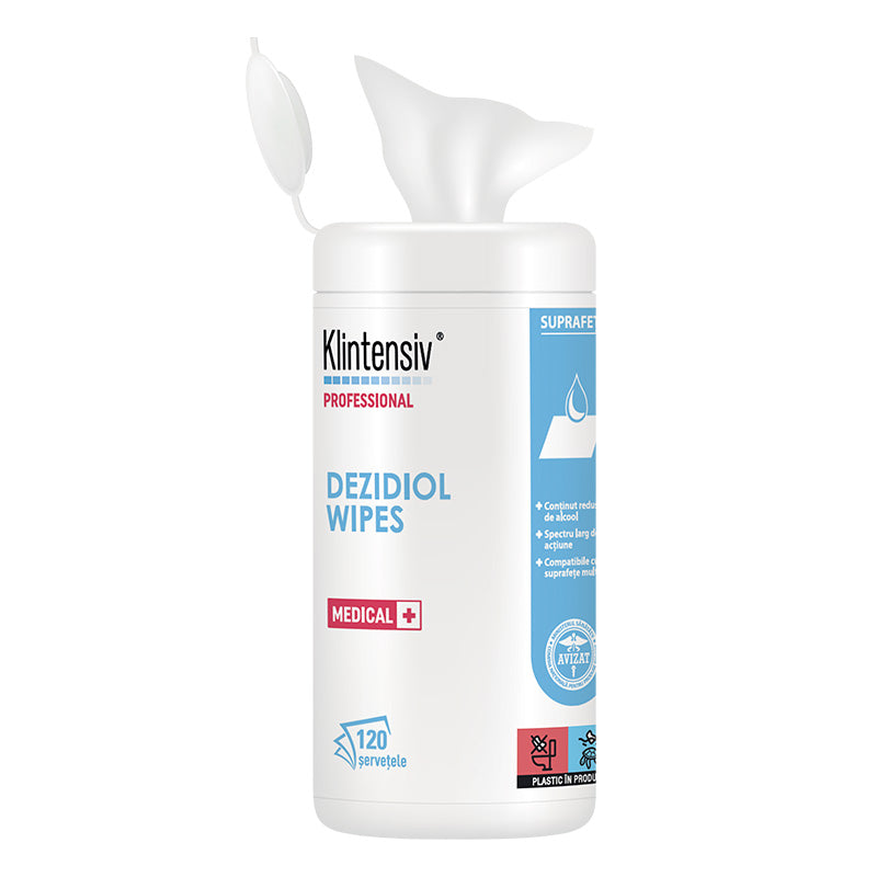 Dezidiol® Wipes servetele dezinfectie suprafete cu alcool TP2
