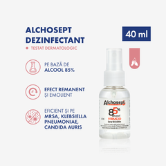 Alchosept® Dezinfectant profesional pentru mâini și piele cu alcool 85%