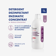 Detergent dezinfectant enzimatic concentrat pentru instrumentar medical