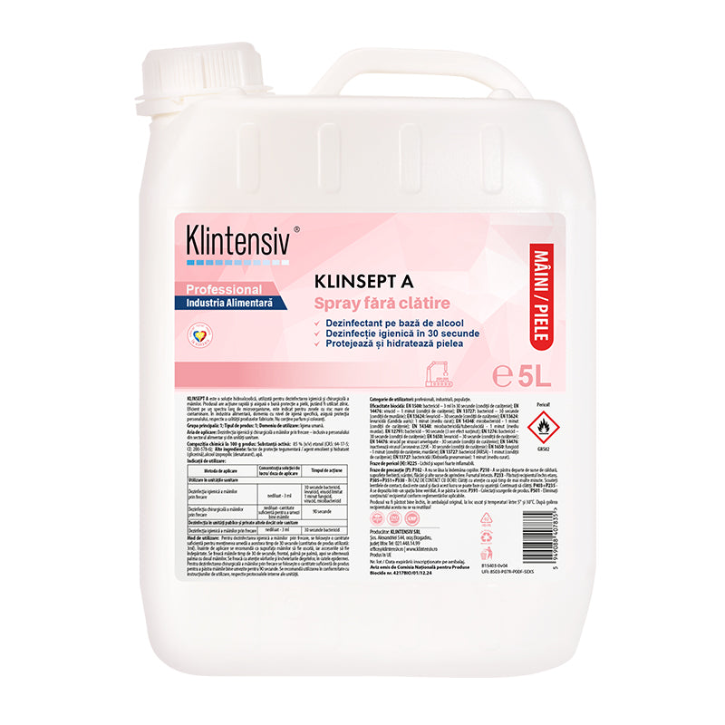 Klinsept® A dezinfectant hidroalcolic pentru mâini și piele