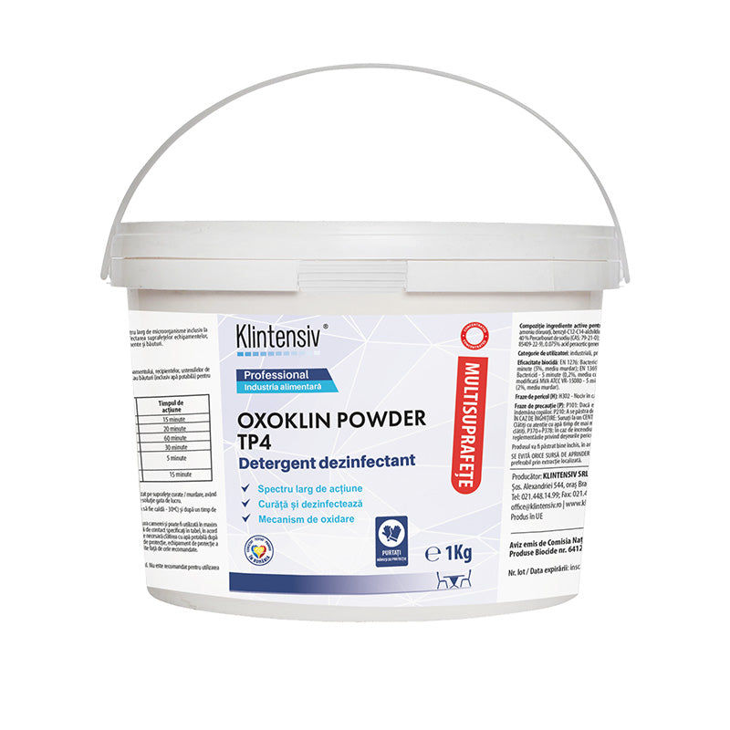Oxoklin® Powder dezinfectant de nivel înalt TP4