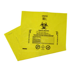 Saci Galbeni Biohazard pentru Deșeuri Infecțioase