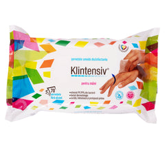 Klintensiv® servetele dezinfectante maini