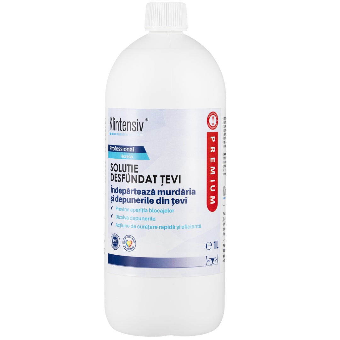 Klintensiv® - Soluție profesională pentru desfundarea țevilor