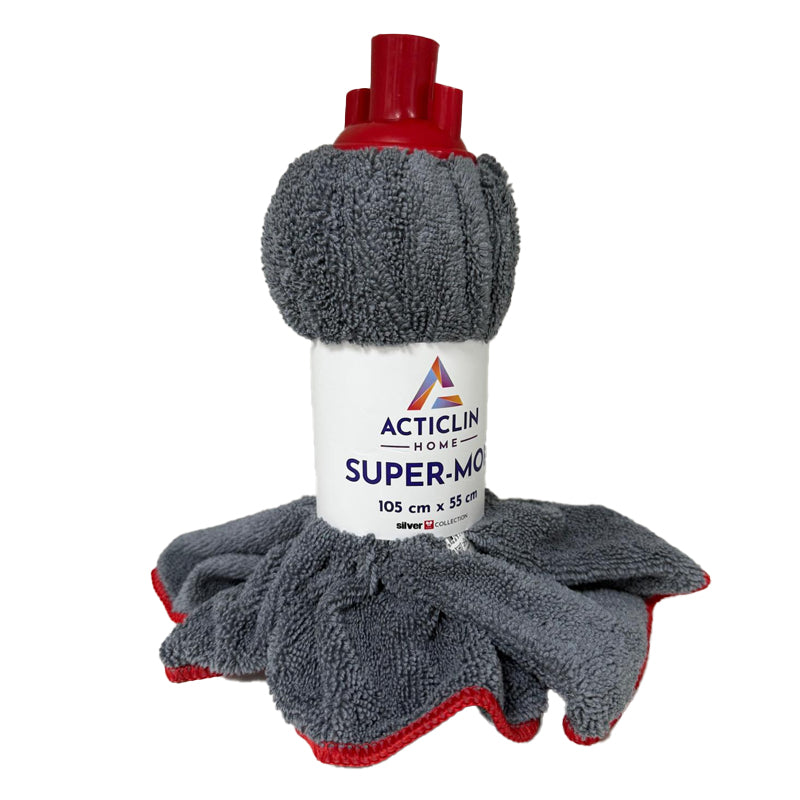 Mop Home Super – microfibră 265 g/m², 55×105 cm