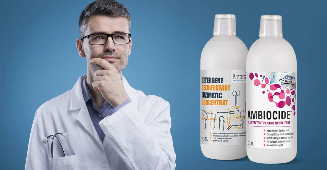 Tipuri de dezinfecție: de ce să ții cont atunci când alegi un dezinfectant