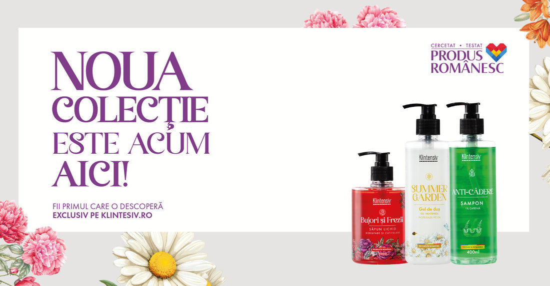 Cadouri pentru piele si par: noua colectie de sapunuri, geluri de dus si sampoane de la Klintensiv