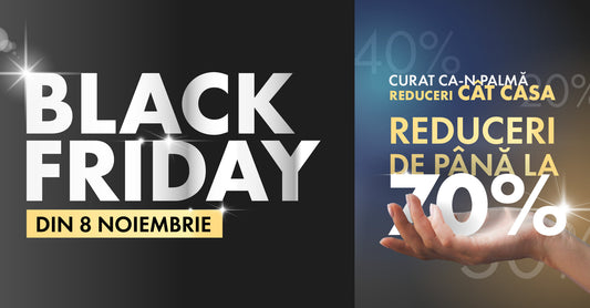 Black Friday la dezinfectanti, produse de curatenie si igiena