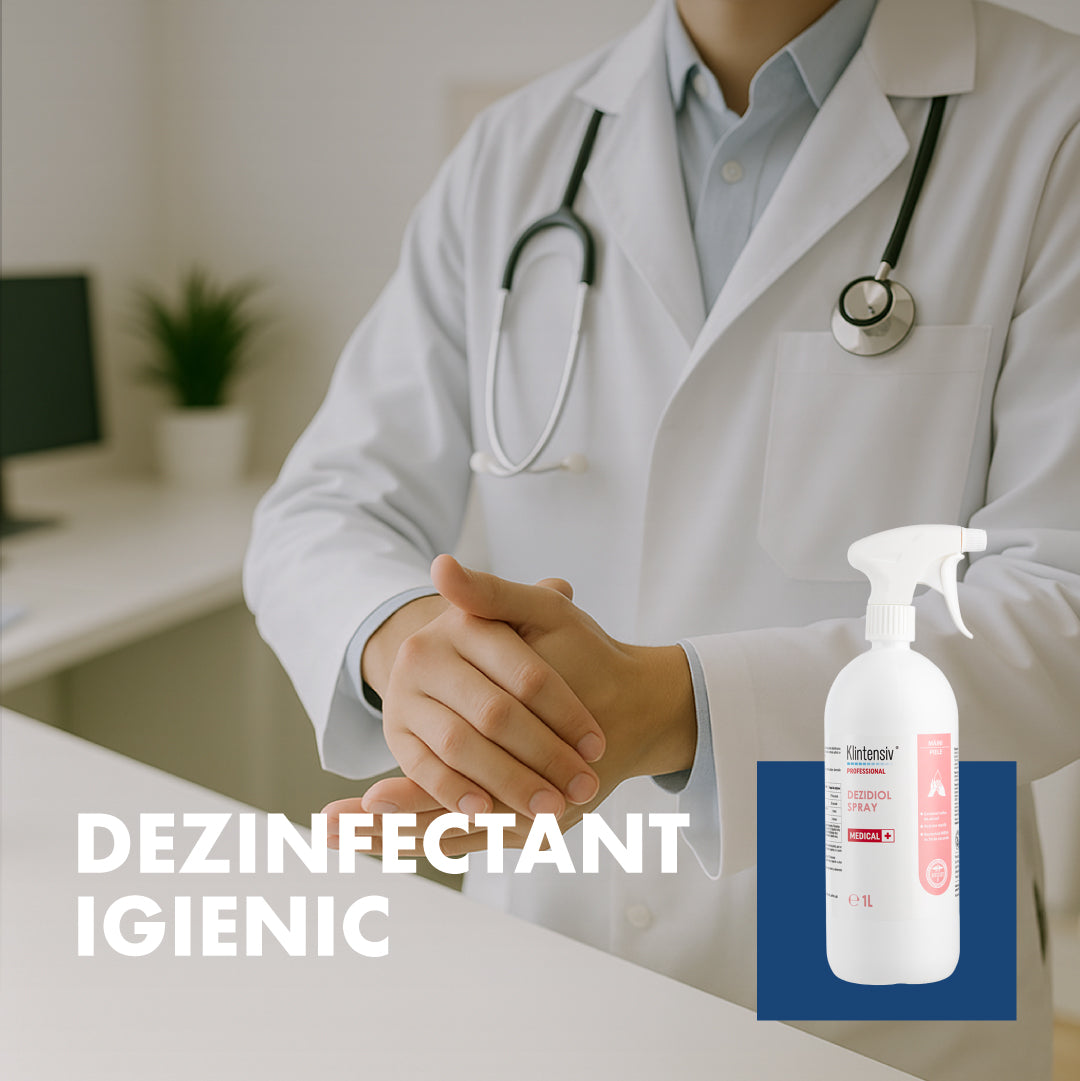 Dezidiol® Spray Dezinfectant maini si piele cu doi alcooli și clorhexidină