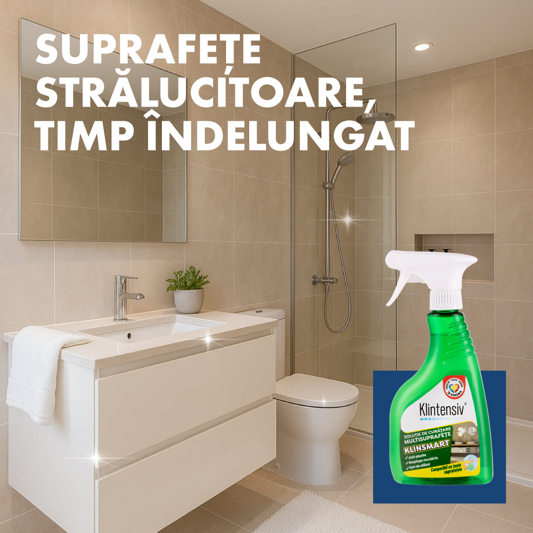 KlinSmart Soluție de curățare cu efect remanent