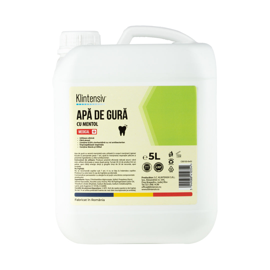 Klintensiv® Apă de gură profesională cu Clorhexidină 0,12%