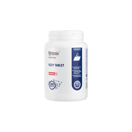 Klintensiv® Fizzy Tablet dezinfectant efervescent „all-in-one” TP4