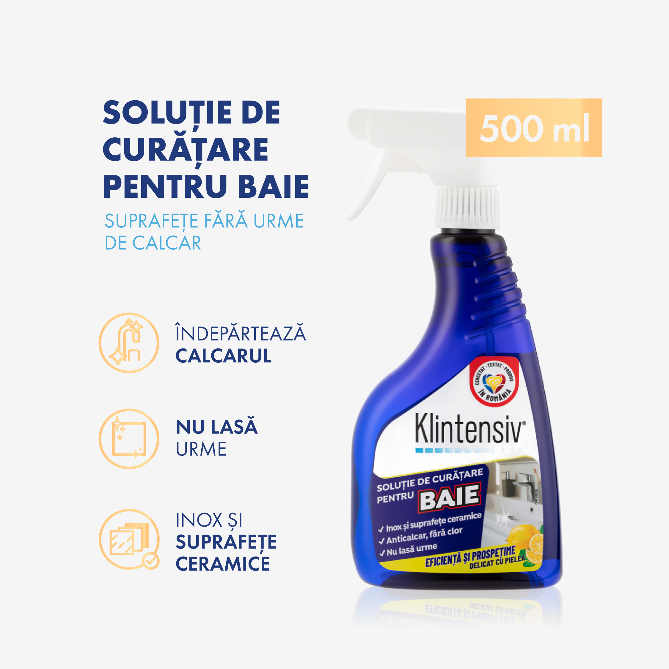 Soluție Curățare Baie Klintensiv®