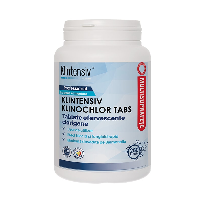 Klintensiv® KlinoChlor Tabs Dezinfectant Solid cu Spectru Larg