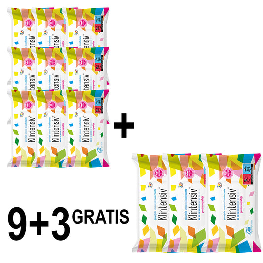 PROMO 9+3 KLINTENSIV® - Servetele umede dezinfectante pentru suprafete, 80 buc.