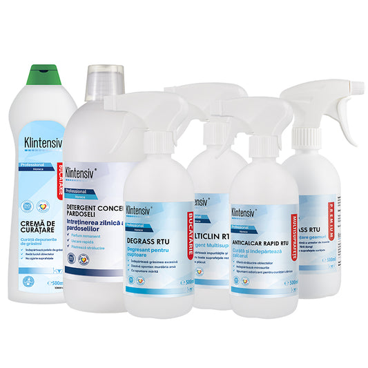 Start Pack HoReCa – Curățenie completă pentru restaurante și cafenele