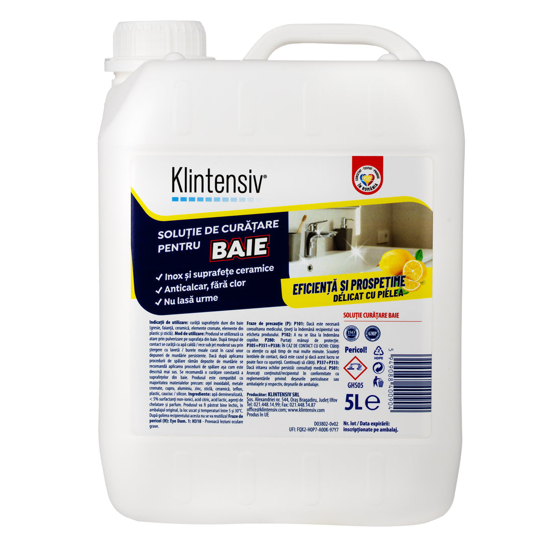 Soluție Curățare Baie Klintensiv®