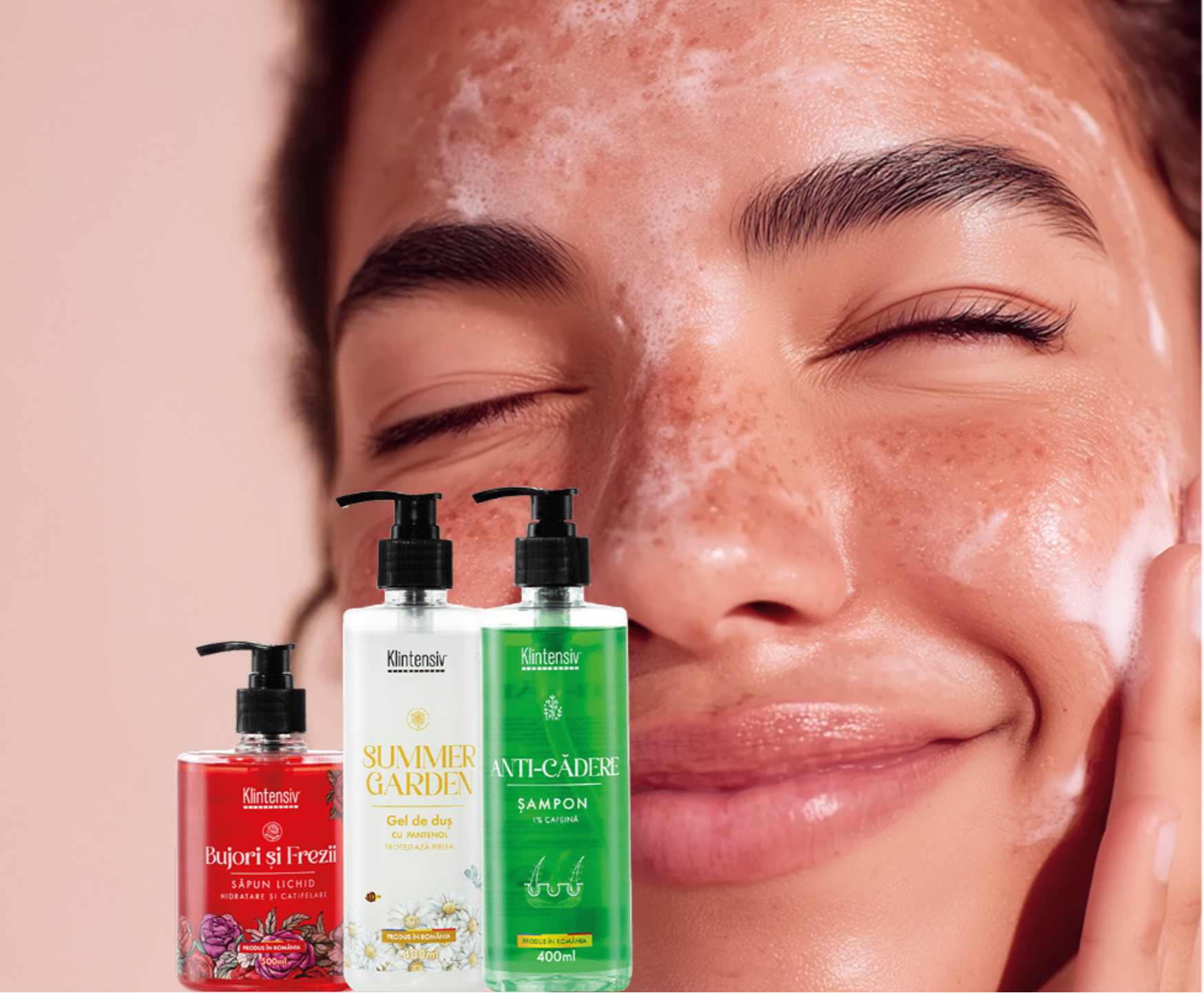 ÎNGRIJIRE PROFESIONALĂ PENTRU PIELEA TA. CURĂȚARE DELICATĂ, EFICIENȚĂ REALĂ.