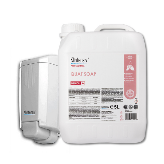 Pachet Promoțional Quat soap Klintensiv 5l + Dozator
