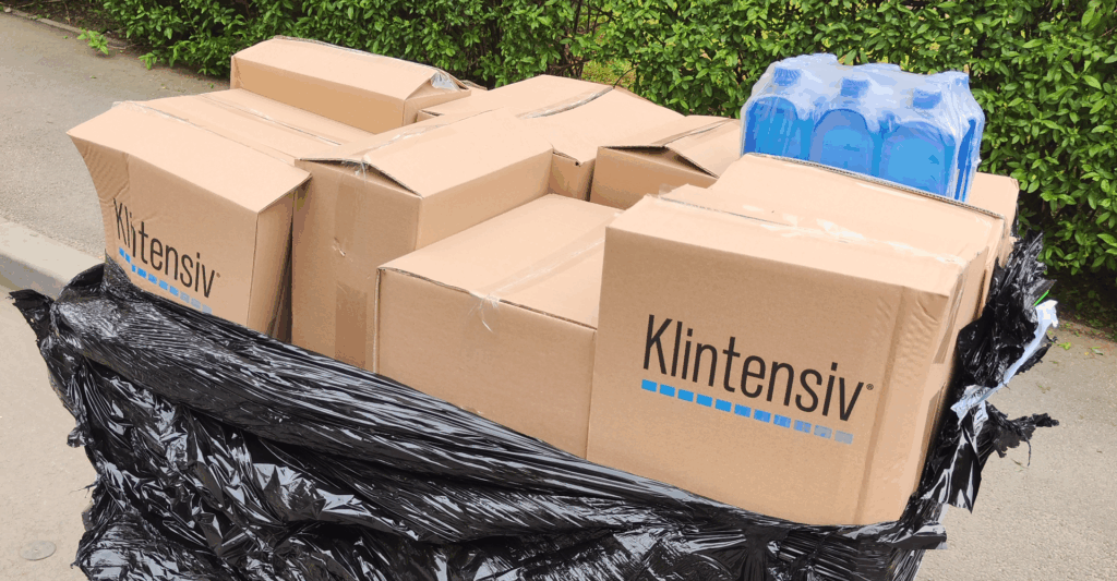 Klintensiv sustine prin donatii produse