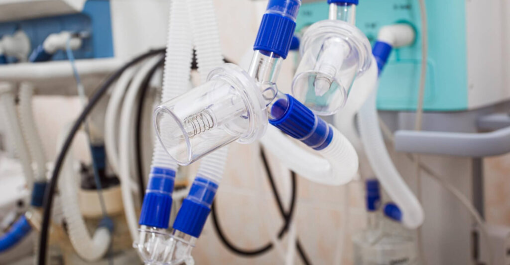 dezinfectare ventilator mecanic